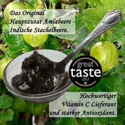 Amla Mus mit Amalaki Beere indischer Stachelbeere