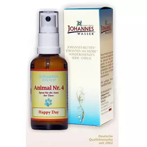 Animal Nr. 4 Happy Day Blütenenergie Essenz 50 ml Spray