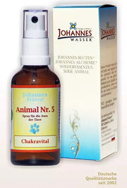 Animal Nr. 5 Chakra vital Blütenessenz Spray 50 ml