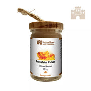 Bernsteinpulver Naturbernstein Baltikum im Deko-Glas 20 g