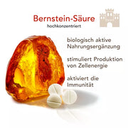 Bernsteinsäure als Nahrungsergänzung