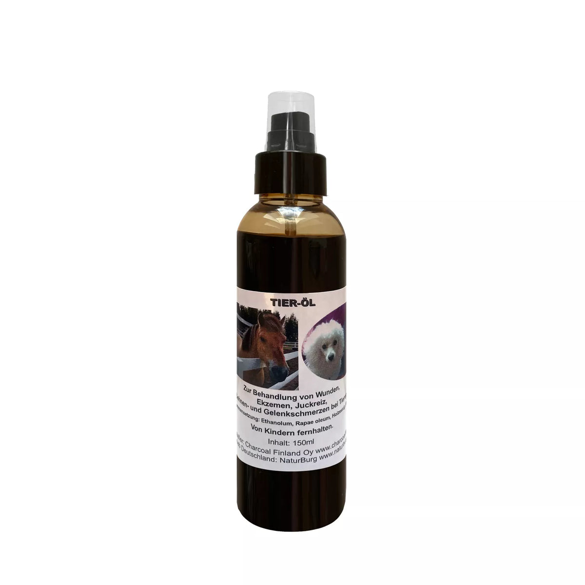 EcoKoivu Tieröl Birkenteeröl für Tiere 150 ml Spray