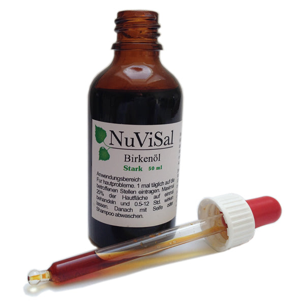 NuViSal Birkenteeröl Hautöl stark 50 ml