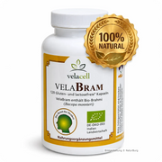 VelaBram Brahmi Kapseln mit Bio-Brahmi Bacopa monnieri aus Indien – veganes Nahrungsergänzungsmittel mit 120 Kapseln bei NaturBurg