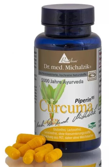 Curcuma Piperin Extrakt 418 mg Curcumin 90 Kapseln
