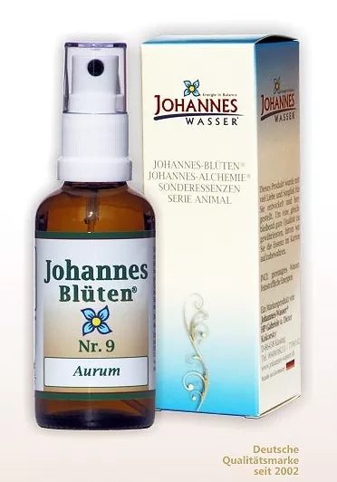 Johannes-Blüte Nr. 9 Aurum Energie Essenz für Wohlstand, Fülle und innere Kraft