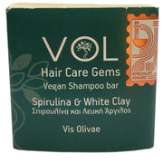 Festes Shampoo Haarseife Spirulina & White Clay 55 g