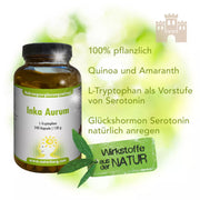 100% Pflanzlich - L-Tryptophan - Inka Aurum