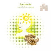 Glückshormon Serotonin natürlich anregend - Inka Aurum