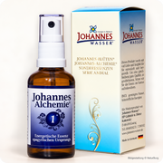 Johannes-Alchemie® Nr. 1 Zellstoffwechsel 50 ml – energetische Essenz spagyrischen Ursprungs mit Sprühaufsatz und Originalverpackung bei NaturBurg