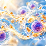 Johannes-Alchemie® Nr. 1 Zellstoffwechsel – Bildgestaltung zum Thema Zellstoffwechsel und Metabolismus mit Zellen und Mitochondrien bei NaturBurg