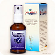 Johannes-Alchemie® Nr. 2 Immunsystem 50 ml – alkoholfreie energetische Essenz spagyrischen Ursprungs mit Sprühaufsatz und Originalverpackung bei NaturBurg