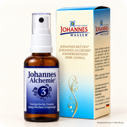 Johannes-Alchemie® Nr. 3 Herz-Kreislauf, alkoholfreie energetische Essenz spagyrischen Ursprungs, 50 ml Spray mit Originalverpackung bei NaturBurg