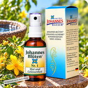 Johannes-Blüte Nr. 1 Mut und Gelassenheit | Blütenessenz | 50 ml