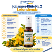Johannes-Blüte Nr. 2 Lebensfreude Blütenessenz – Anwendung, Dosierung und traditionelle Themen