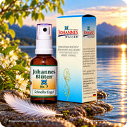 Johannes-Blüte Nr. 7 Schneller Engel 50 ml Blütenessenz – alkoholfreies Spray zur energetischen Unterstützung bei Schock- und Schrecksituationen