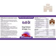 Krillöl Krill Etikett