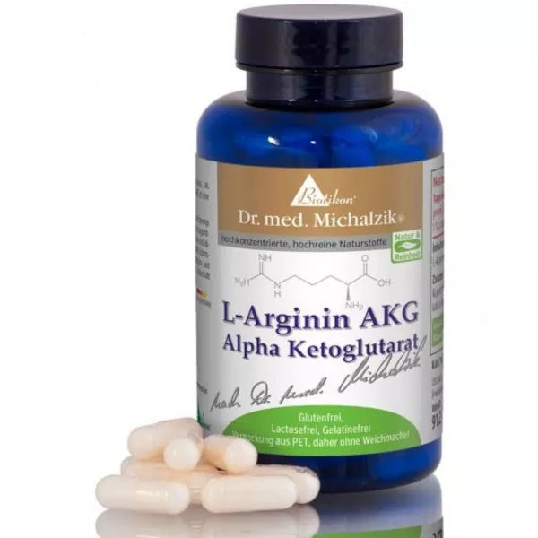 L-Arginin AKG Alpha-Ketoglutarat 120 Kapsel