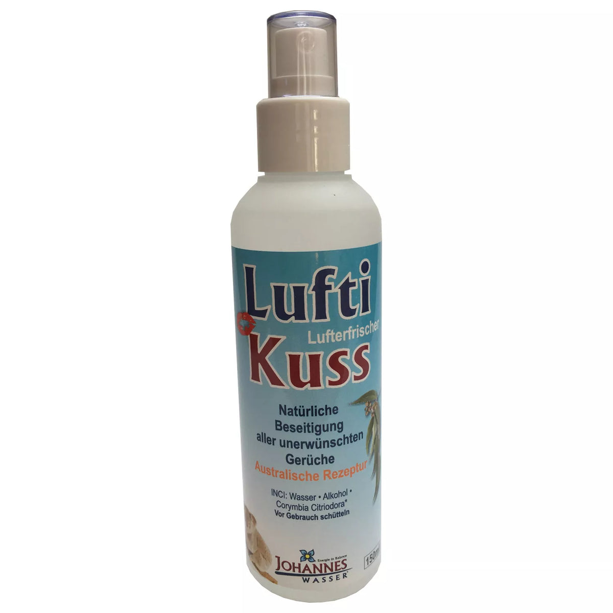 Luftikuss natürlicher Raumduft Lufterfrischer 150 ml Spray