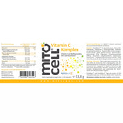 Mitocell Vitamin C Komplex - Etikett