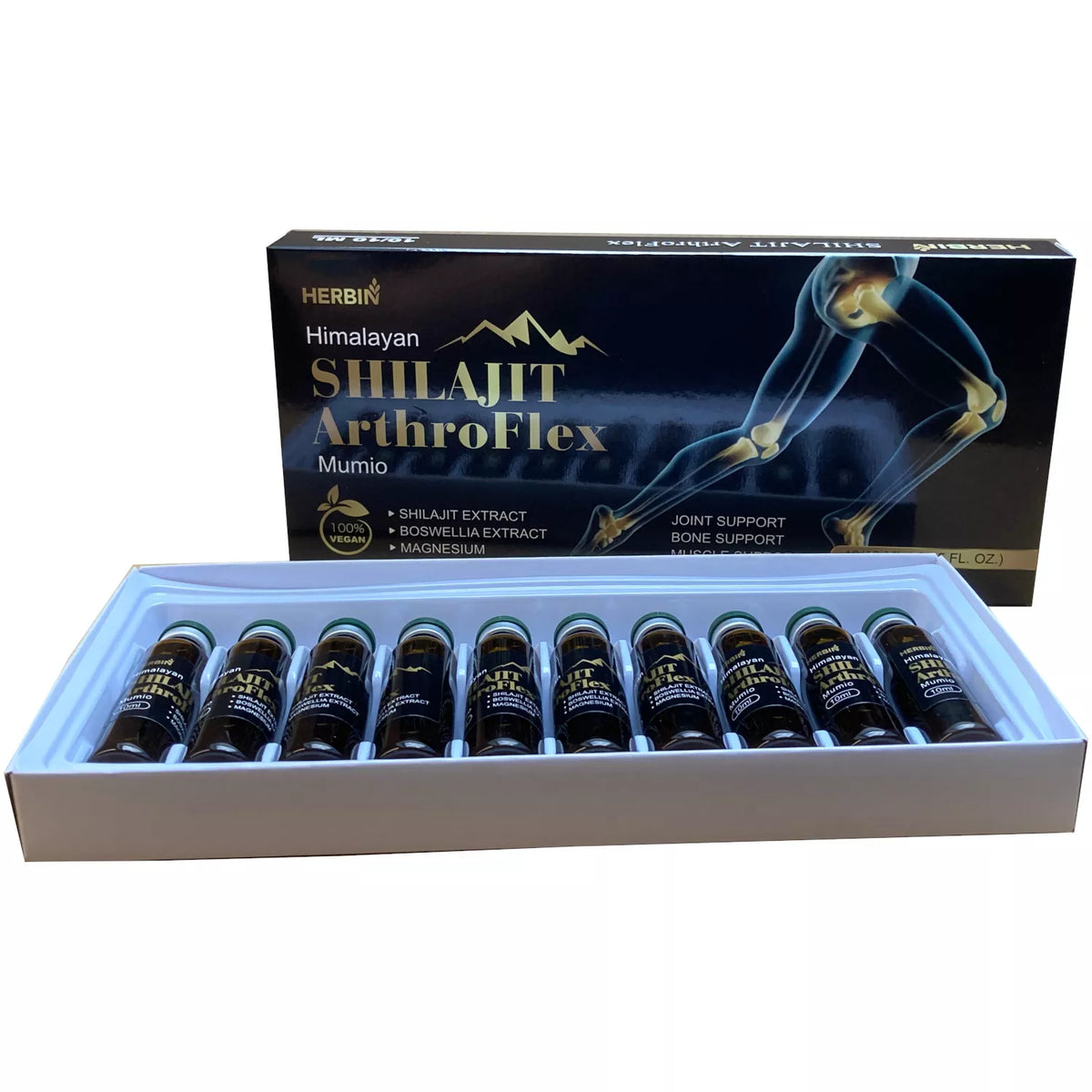 Mumijo Shilajit ArtroFlex 10 Ampullen 10 ml