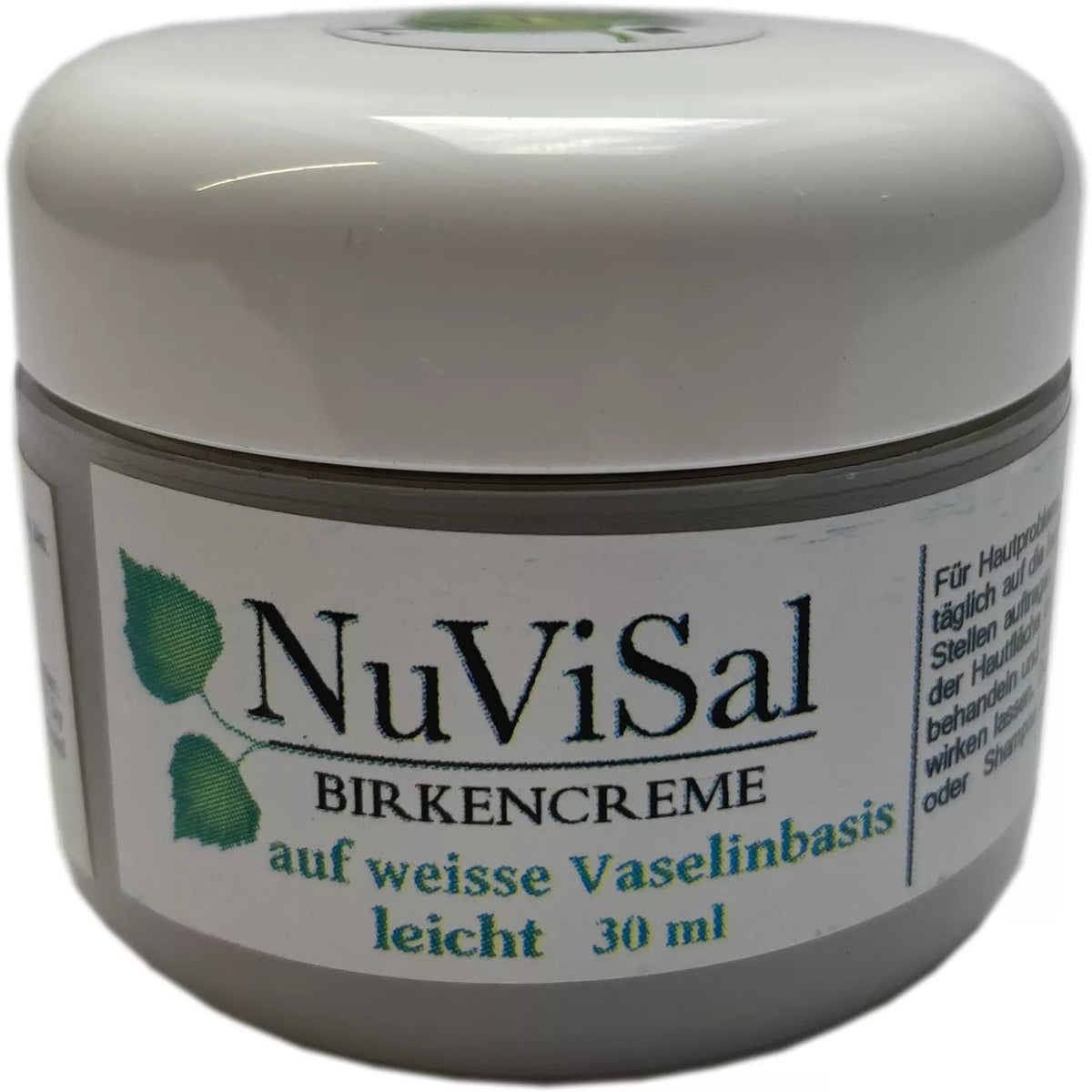 NuViSal Teersalbe Birkenteer Salbe 30 ml - leicht