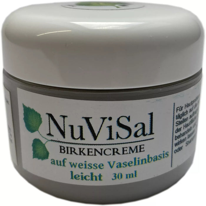 NuViSal Teersalbe Birkenteer Salbe 30 ml - leicht