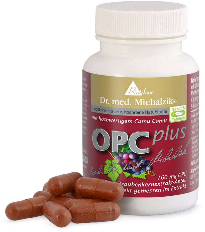 OPC plus Traubenkern und Camu-Camu Extrakte 72 Kapseln