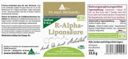 R-Alpha-Liponsäure Etikett