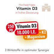 NaturBurg Präparat Vitamin D3K2 Magnesium
