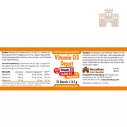 NaturBurg Präparat Vitamin D3K2 Magnesium Empfehlung Dosis