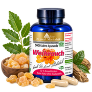 Weihrauch 72 % Boswelliasäuren – Biotikon Boswellia serrata Harzextrakt mit Weihrauchharz und Boswellia-Pflanze bei NaturBurg