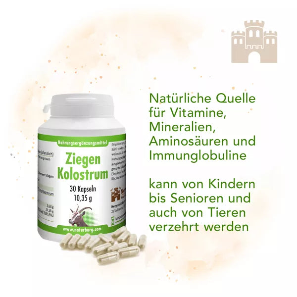 Ziegenkolostrum 30 Kapseln 230 mg Colostrum
