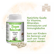 Ziegenkolostrum 90 Kapseln 230 mg Colostrum