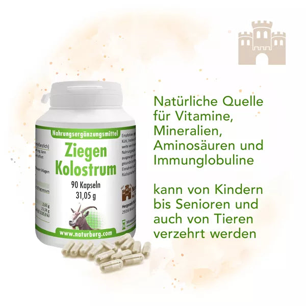 Ziegenkolostrum 90 Kapseln 230 mg Colostrum
