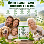 NaturBurg Ziegenkolostrum 30 Kapseln für Erwachsene, Kinder und Senioren sowie für Hund und Katze